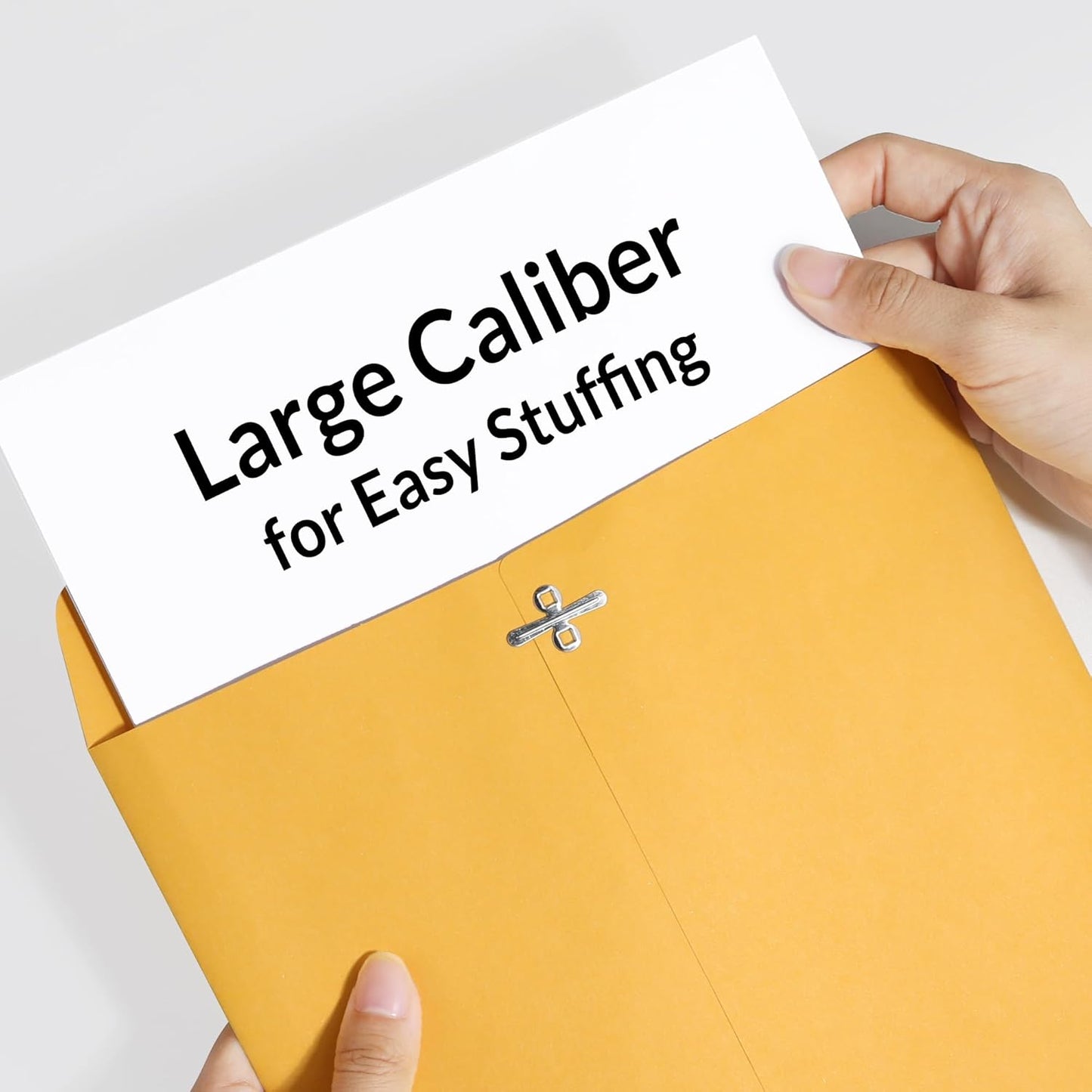 SUNEE 9x12 Clasp Envelopes 100 Count - 9x12 Inch Brown Kraft Envelopes with Clasp Closure – for Home, Office, Business, Legal or School, Great for Filing, Storing or Mailing Documents