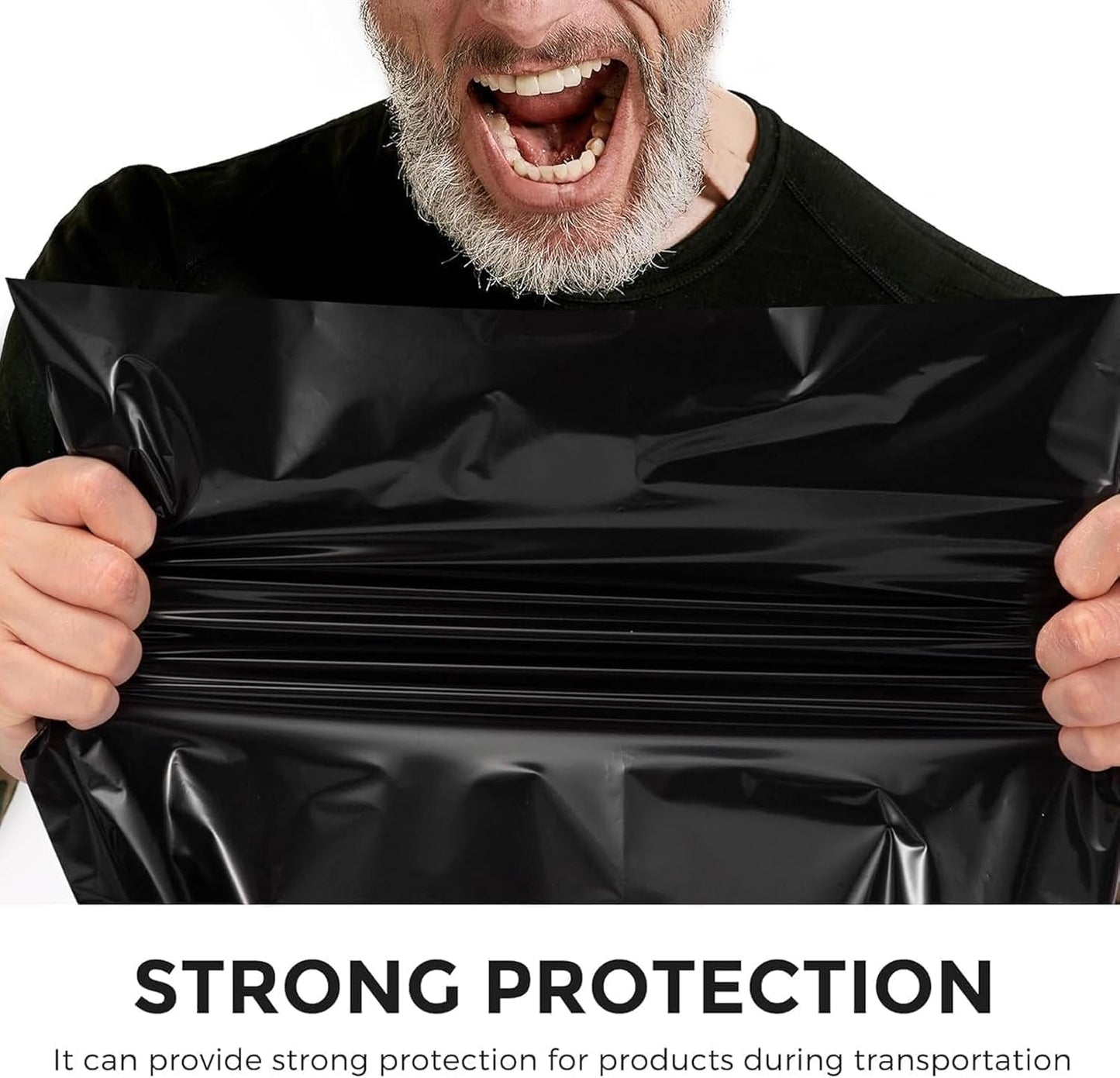 Metronic Poly Mailers 14.5x19 2000 Pack Black, Large Shipping Bags Bulk Mailing Envelopes for Small Business, Mailers Poly Bags for Shipping Self Seal, Mailing Envelope Packaging Bags