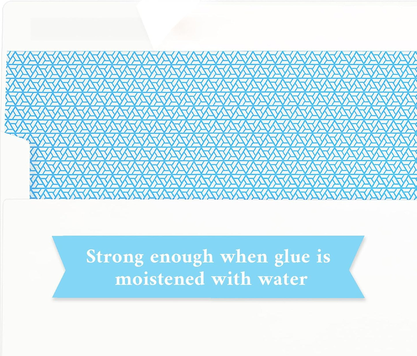 50 Pack #10 Business Envelopes, White Standard Envelopes Self Seal, Letter Size Business Mailing Envelopes for Checks Letters Invoices Statements Birthday Graduation Wedding,4 1/8 x 9 1/2 Inch