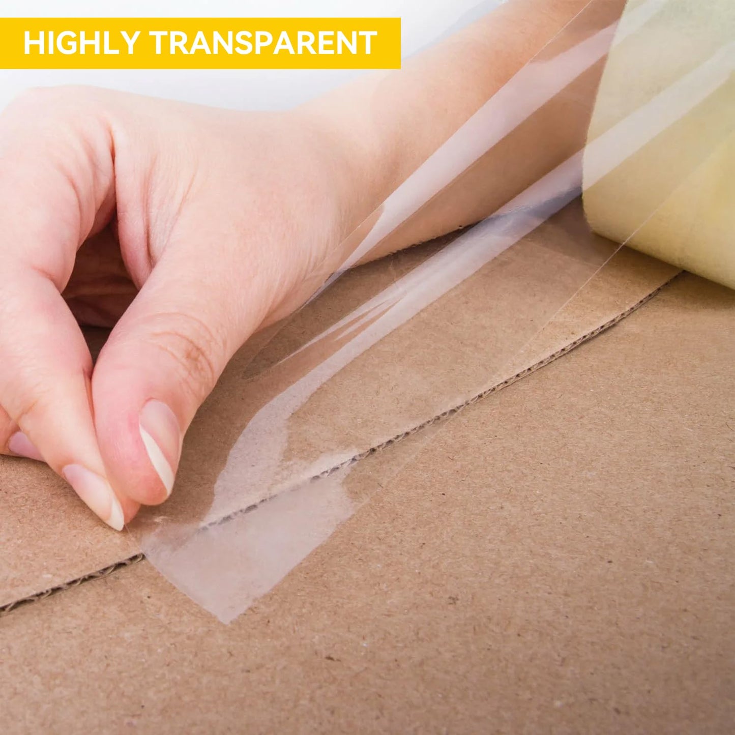 Clear Packing Tape 36 Rolls, Total 3960 yd., Heavy Duty Shipping Tape, Each 2 inch x 110 Yards x 2 mil Thick for Shipping, Packaging, Sealing and Moving