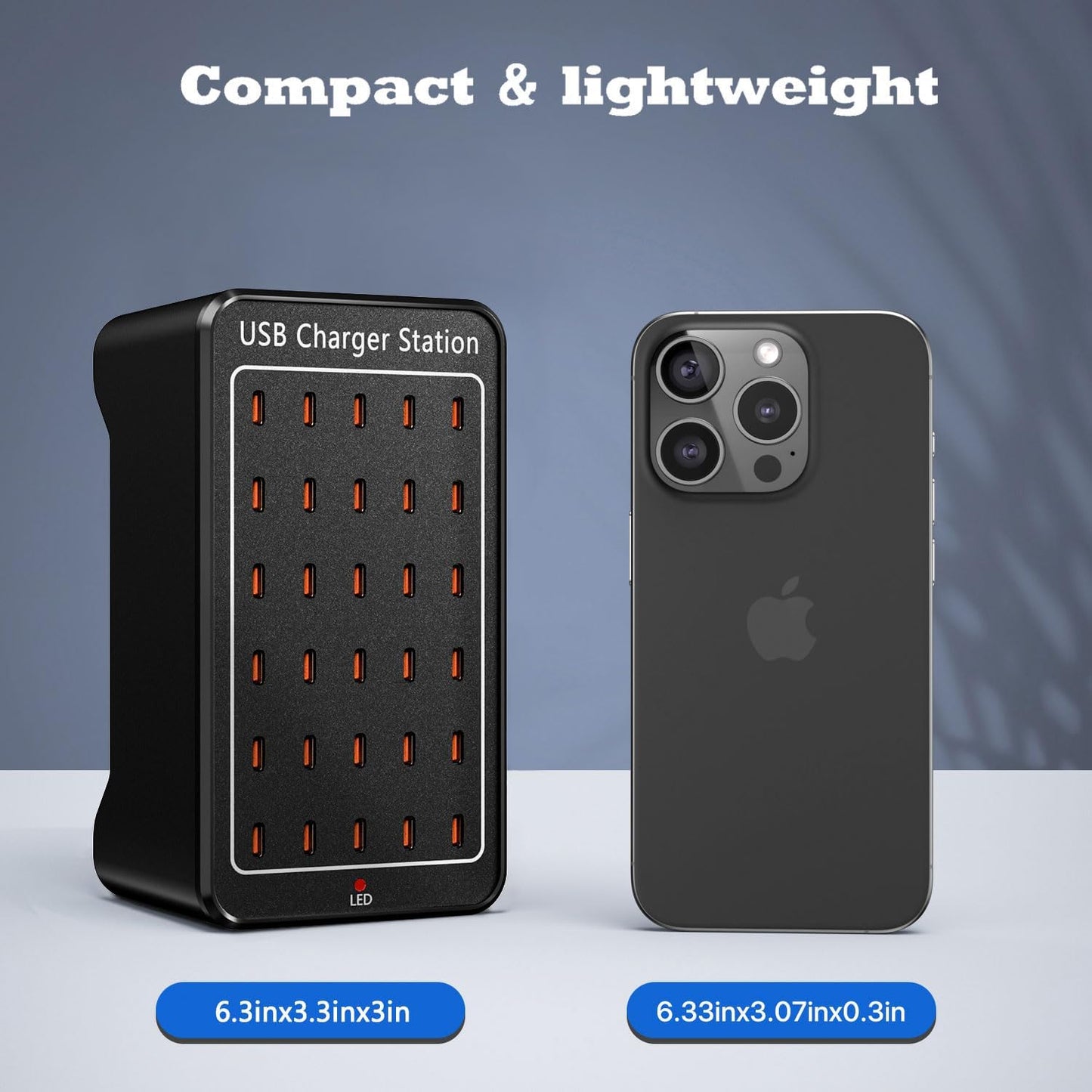 USB C Charger Station 150W, 30 Port USB Charger Block USB Charging Hub, Multiport USB C Charger Desktop Charger Compatible with iPhone 16/15/14/13/12/11, iPad, Tablets, Samsung GalaxyS23 S22,Phone