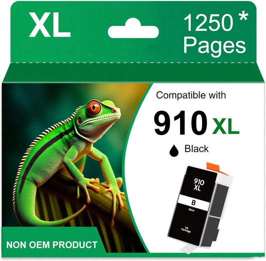 910 910XL 8020 Black Ink Cartridges for Printers Replacement for HP 910XL 910 XL Black Ink Cartridge for HP910 HP910XL for HP Ink 910 for OfficeJet Pro 8025 8035 8010 8015 8018 8020 8022 8028 8030