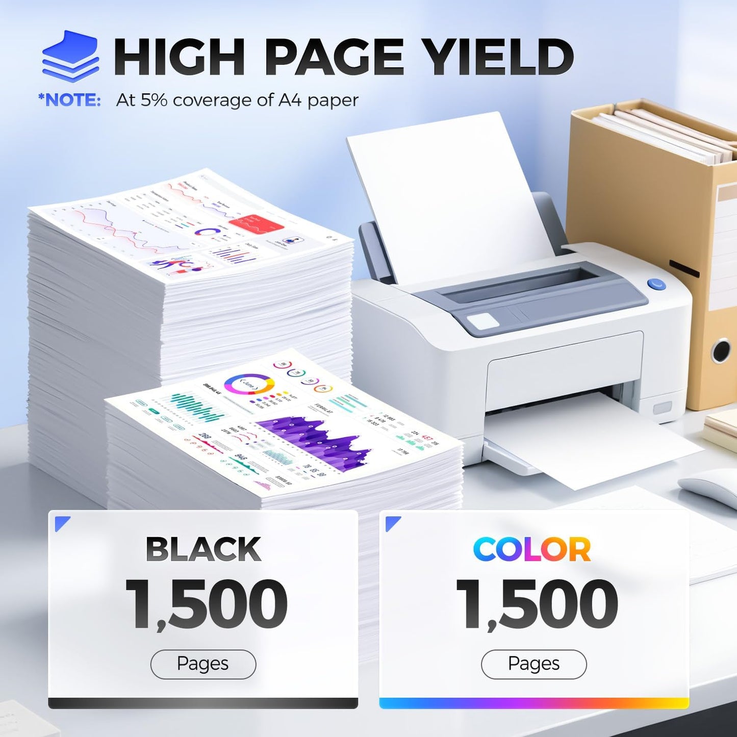 C3210K0 C3210C0 C3210M0 C3210Y0 Toner Cartridge（4-Pack with chip） Replacement Compatible for Lexmark C3224dw C3326dw C3426dw MC3224adwe MC3224dwe MC3224i MC3326adwe MC3326i MC3426adw MC3426i Printer