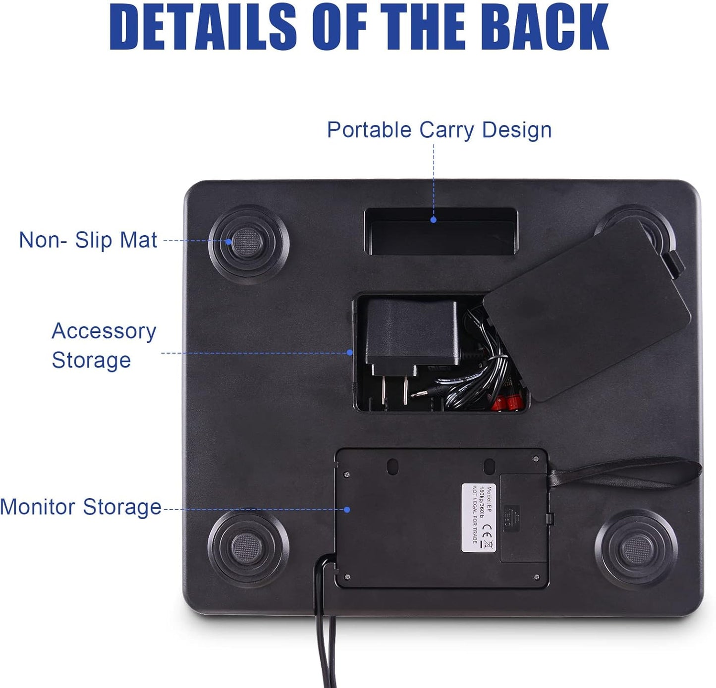 Fuzion Shipping Scale for Packages Small Business - 440lb x 0.1lb Digital Postal Scale for Packages, Shipping Package Scale, Postage Scale, Postal Scale, Luggage Scale