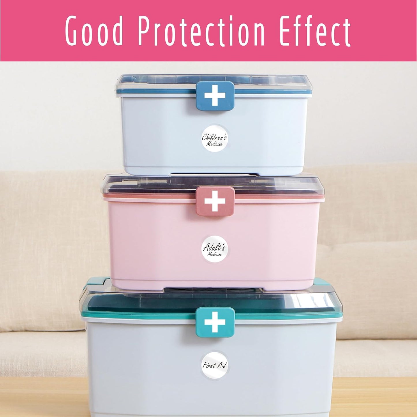 1000 PCS Round Clear Seal Stickers, Transparent Envelope Mail Wafer Seal Self Adhesive Package Circle Label Dots with Perforation Line for Envelopes, Boxes and Gift Packaging (1” in Diameter)