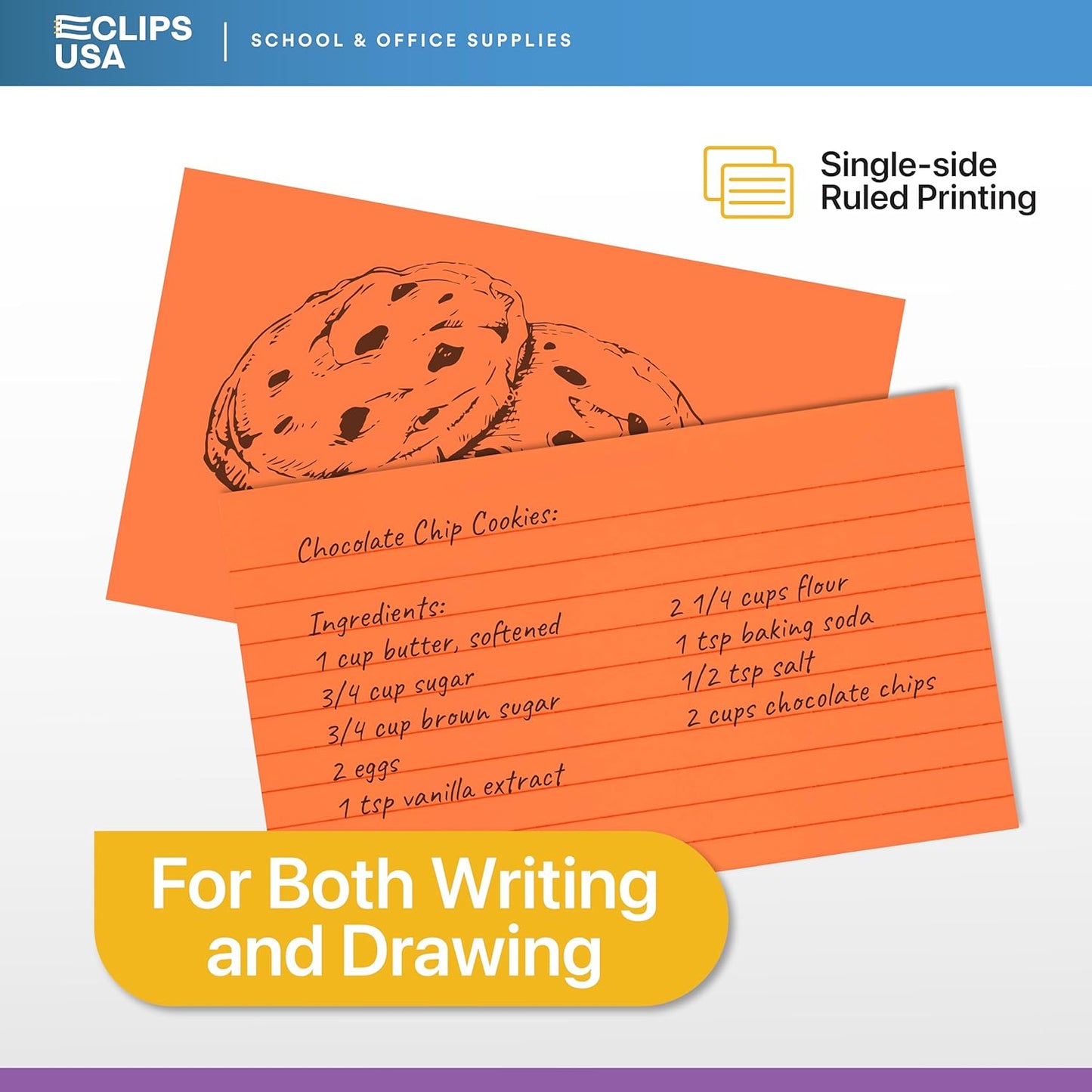 Index Cards Bulk (2400 Cards), Neon Flash Cards For Studying, Note Cards, Flashcards, Index Cards 3x5, Notecards, 100 Per Pack, (24 Pack)