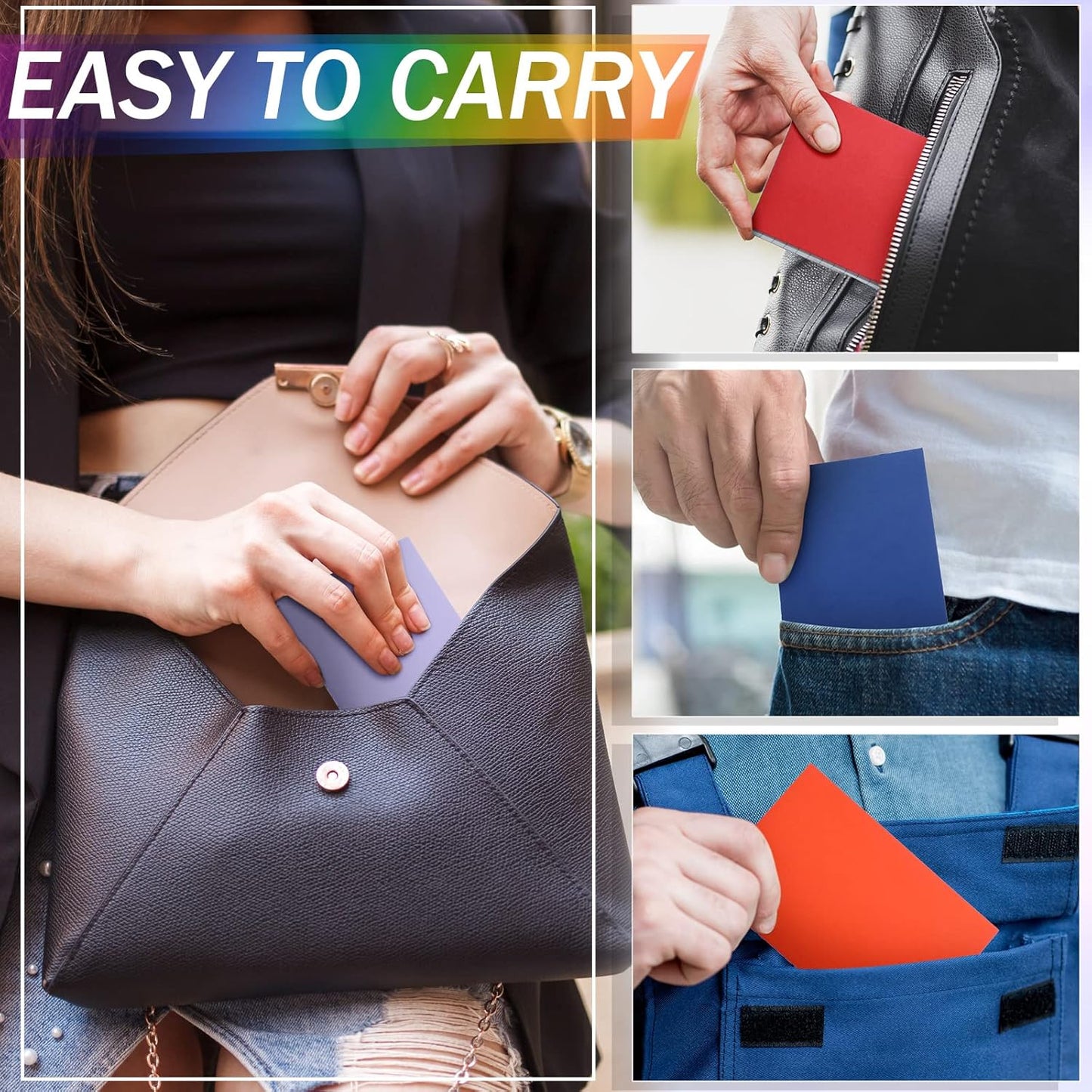 100 Pack Mini Notebooks Colorful Journals Notebooks Small Pocket Notebook Set Mini Journal Memo Notepads Lined Notebook for Kids Office Supplies School Supplies, 3.5 x 5.5 Inch, 24 Sheets/ 48 Pages