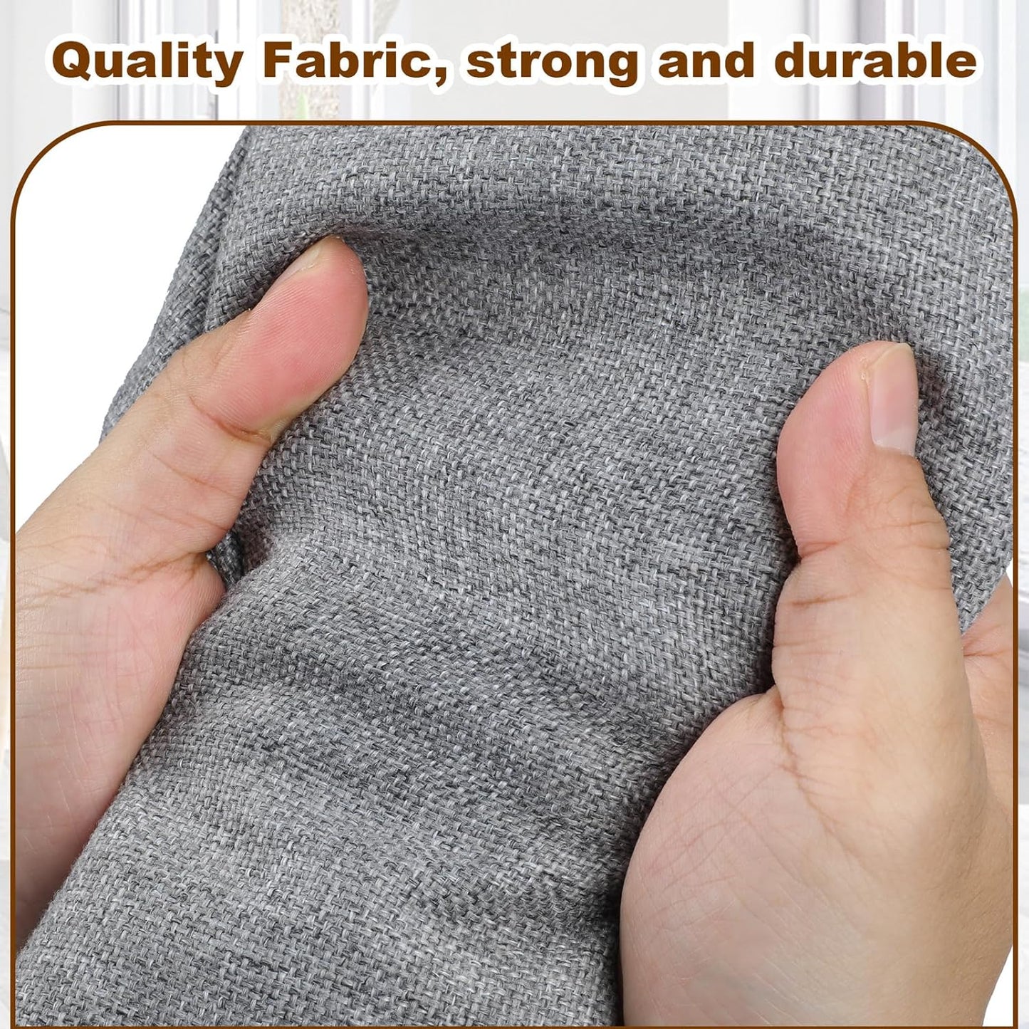 75 Quarts Extra Large Decorative Storage Bins with Lids, 1 Pack Gray Collapsible Storage Bins with Lids, Stackable Storage Bins Decorative Box Storage With Lid Extra Large