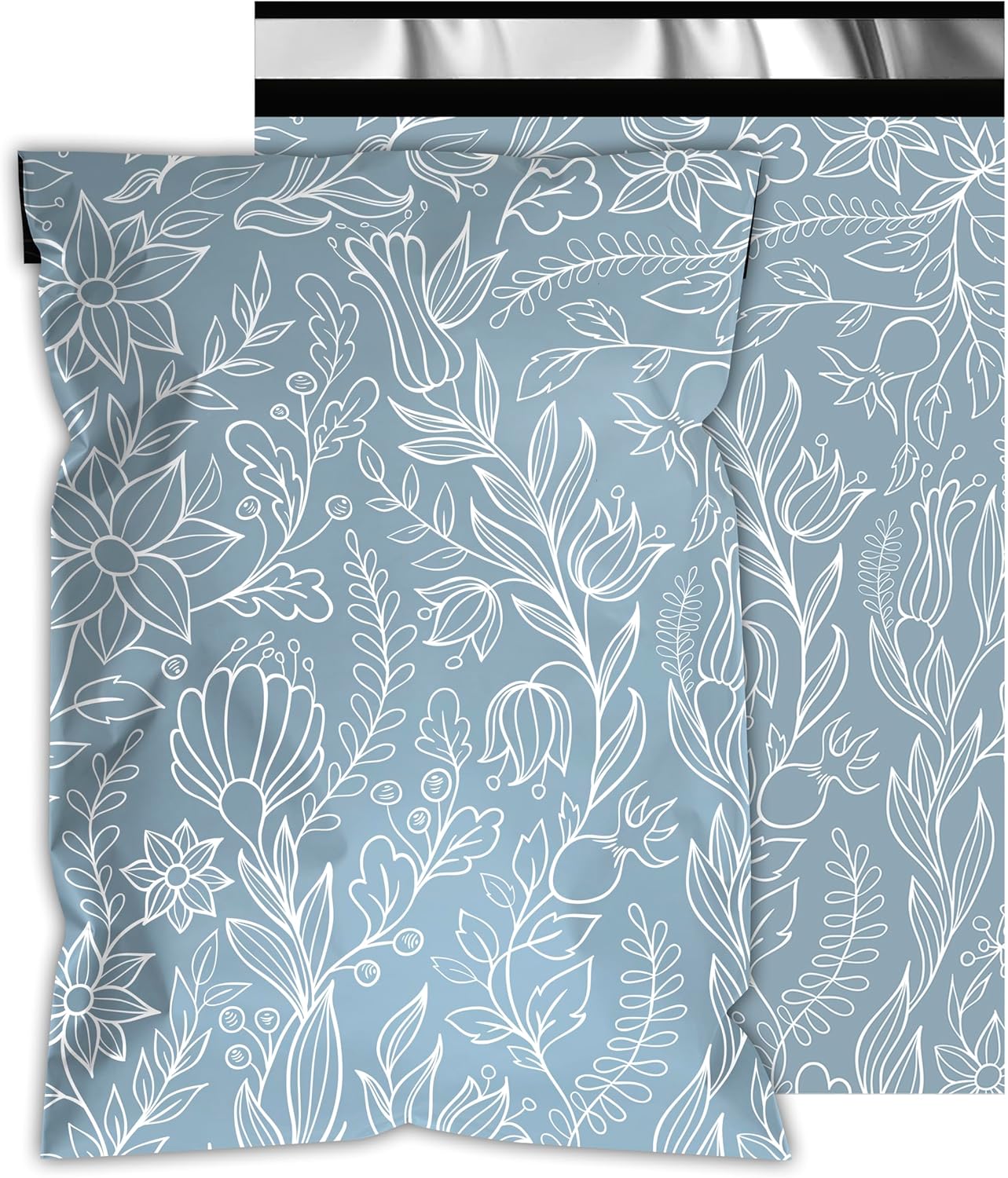 Poly Mailers 10x13 Inch 25 Pcs - Wheat Sheaf printed Shipping Bags, 2.4mil Thickness, Waterproof and Tear Resistant Mailing Envelopes, Self-Sealing Packaging Bags for Small Business