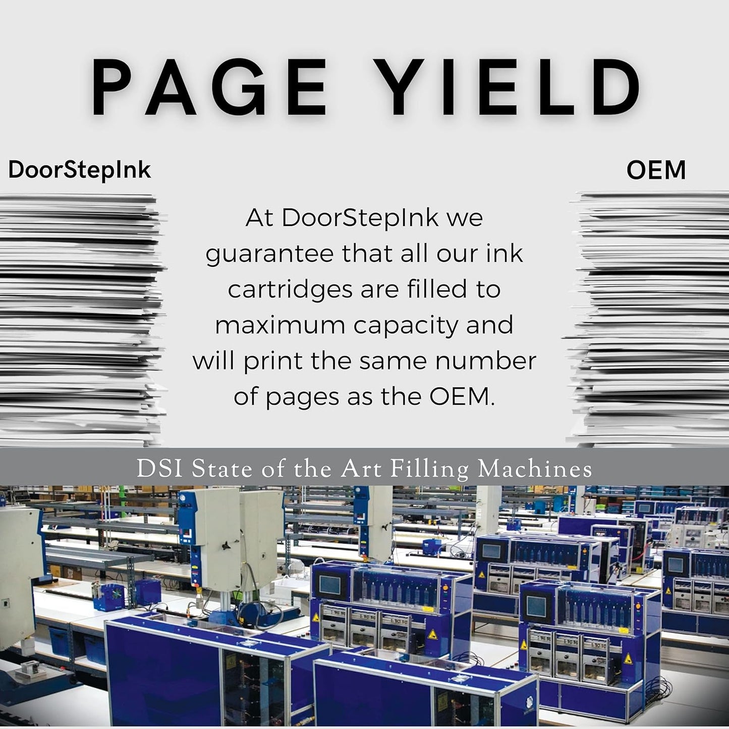 DoorStepInk Remanufactured Ink Cartridges for HP 15 C6615DN Black 2 Pack – Compatible with HP DeskJet 810C, 812C, 825C, 825cvr, Officejet 5110, V40, 5110xi, PSC 500, 950, 750, High Yield USA Made