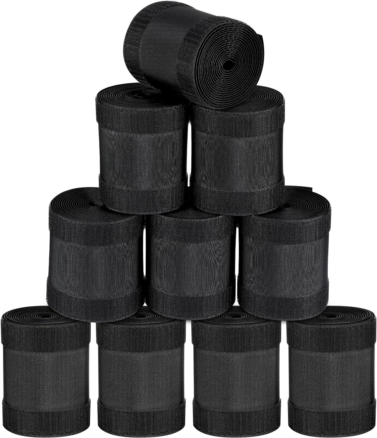 WILLBOND Carpet Cord Cover Cable Grip Floor Cover Cable Protector Management Only for Commercial Office Carpet(Black,98.43 ft)