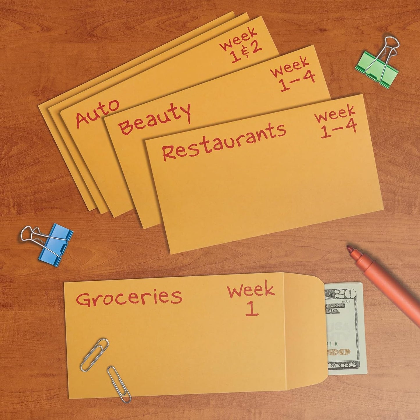 Columbian #7 Coin and Small Parts Envelopes, Self Seal, for Home, Office, Garden, 24 lb Brown Kraft, 3.5 x 6.5 Inches, 500 Per Box (1009563)