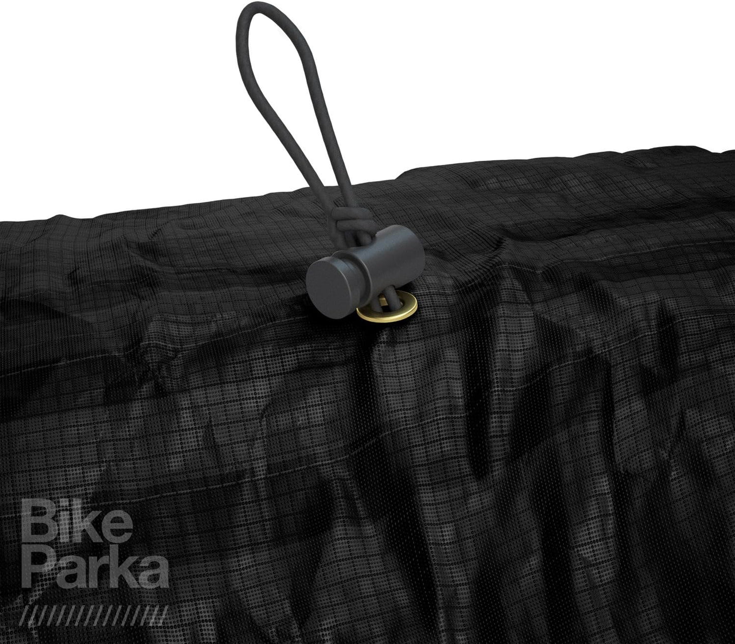 Urban Bike Cover - Waterproof & Durable with Lock-Through Panels, RipStop fabric, Adjustable for Any Bike, Attachable Stuff Sac - Ideal for Bikes in Daily Use (Ink Black)