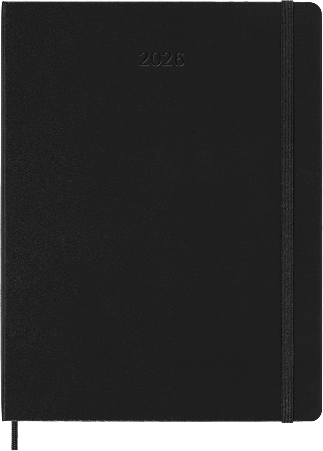 Moleskine 12 Month 2026 PRO Smart Weekly Vertical Planner, Hard Cover, XL (7.5" x 9.5") Black: Compatible with Moleskine Smart Pen (Smart Set Sold Separately)