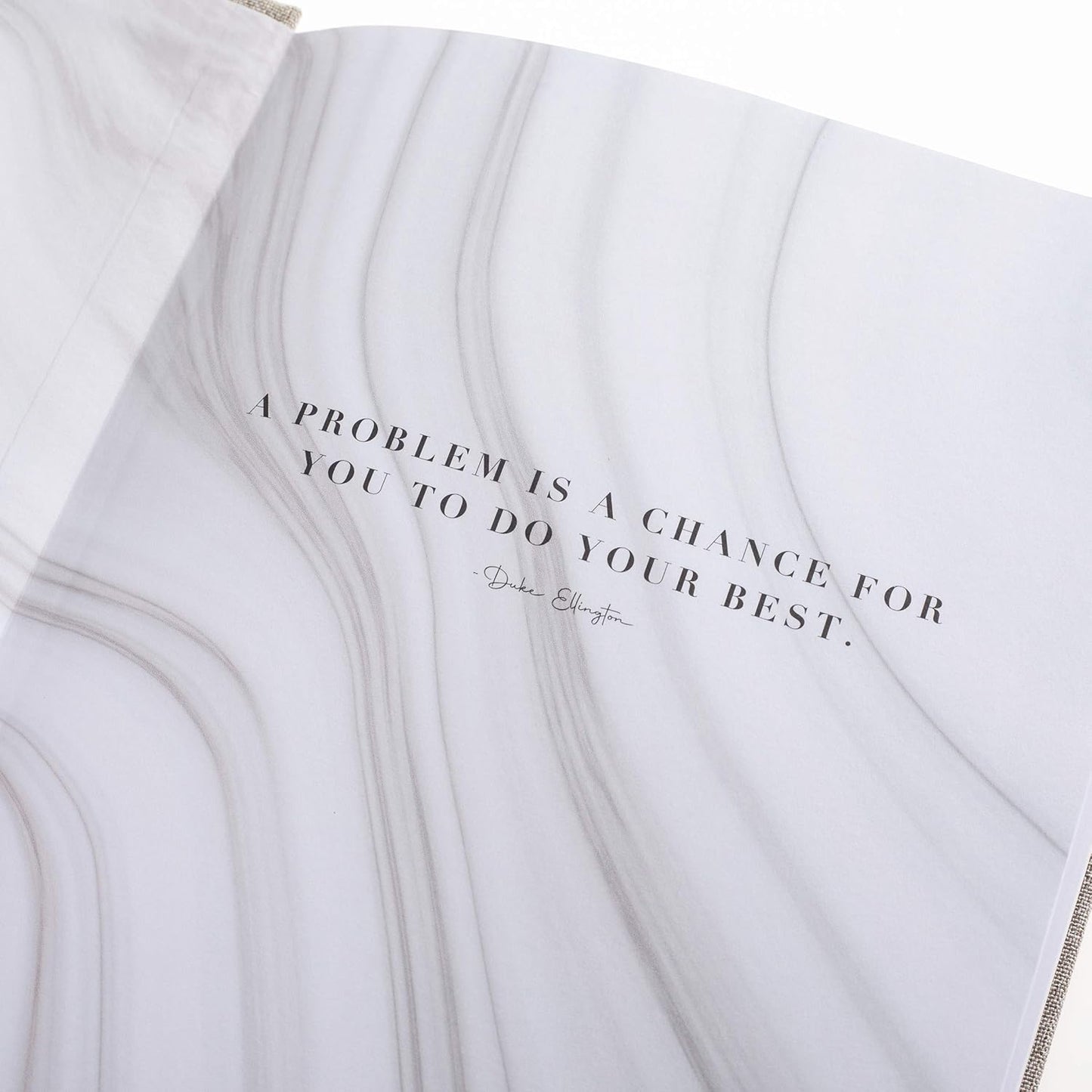 Graphique Self-Care Journal - Positive Mind - 256 Pages - Weekly Quote & Daily Fill in Interiors - Hardbound Fabric Cover - Ribbon Marker (6" x 8")