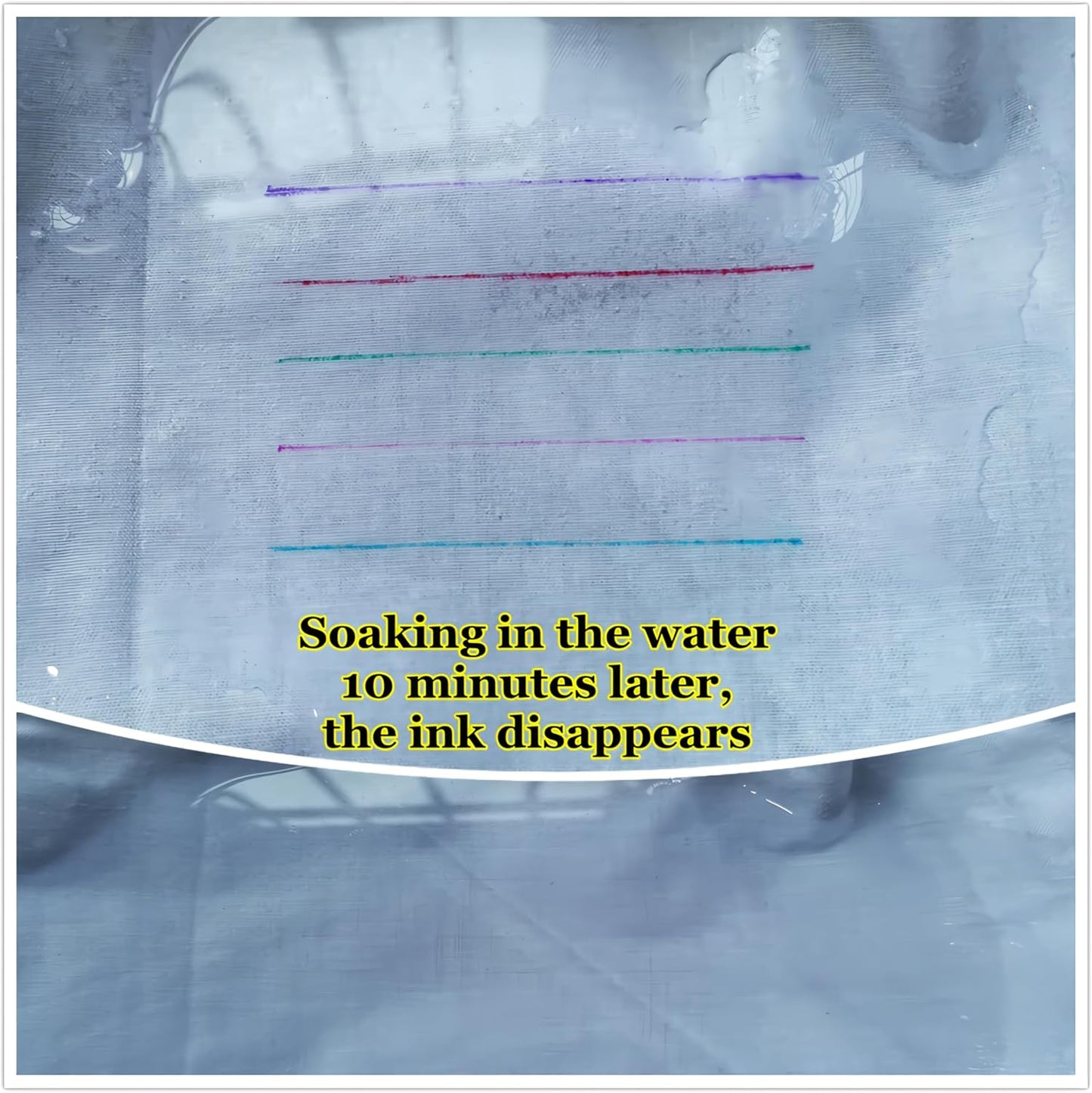 iNee 5 Colors Extra Fine Tip Water Erasable Fabric Marking Pen with 10 Free Refills for Cross Stitch, Embroidery, Sewing, Quilting