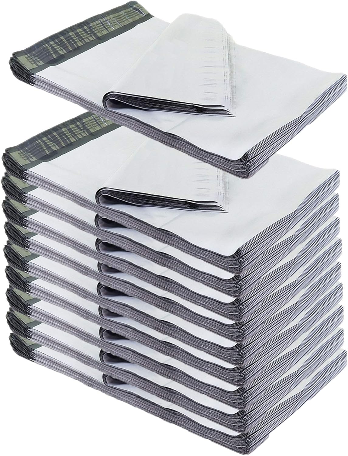 iMBAPrice 6x9 Inches White Poly Mailers, 1000-Pack Small #1 White Color Poly Mailing Shipping Envelopes Bags, Self Seal Adhesive Waterproof and Tear Proof (Total 1000 Bags) in Bulk