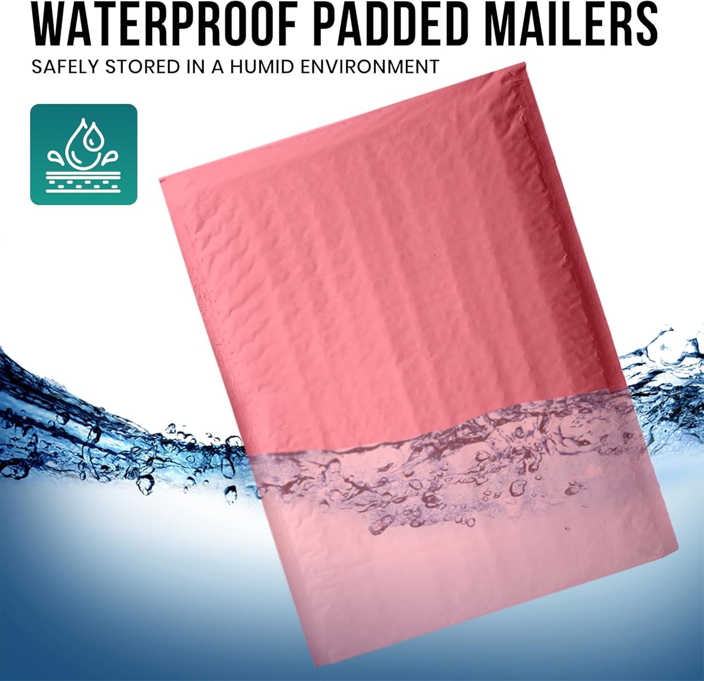 Levex - #0000 4" x 6" [10 Pack] Pink Poly Bubble Mailers, Padded Envelope Mailers, Packing Envelope & Mailing Bags for Shipping