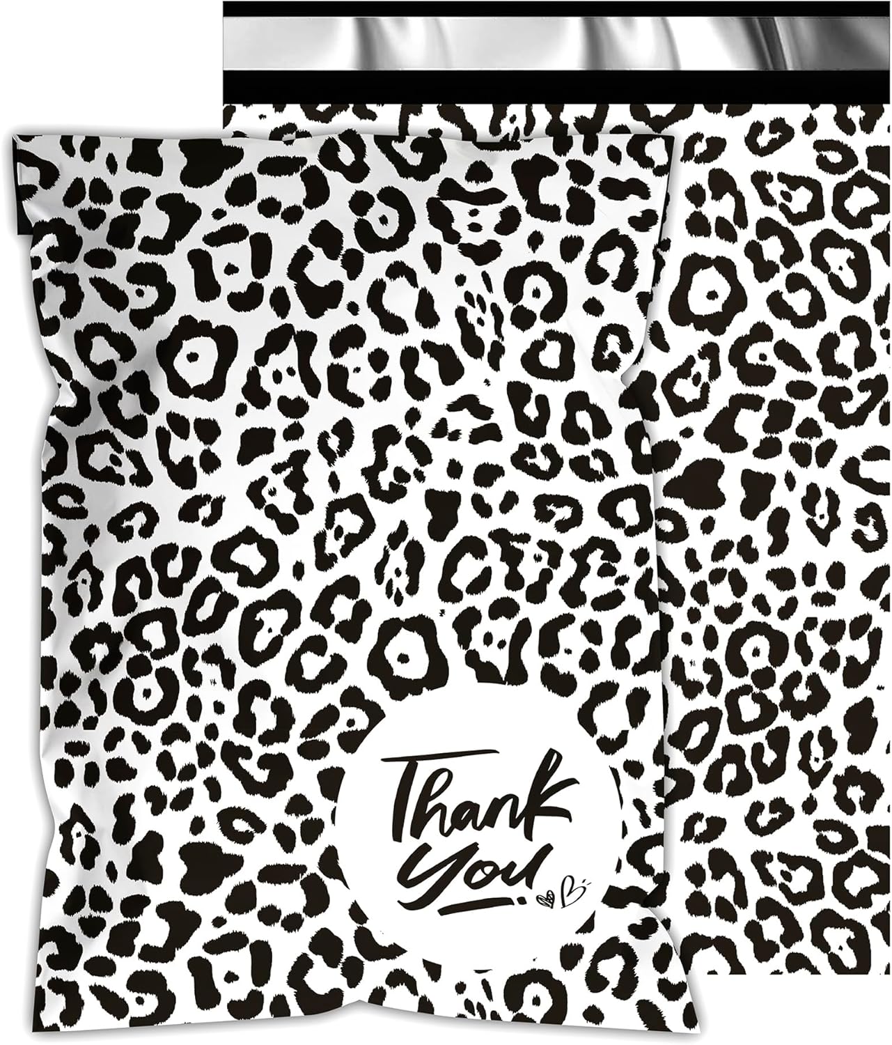 Poly Mailers10x13 Inch 25 Pcs - Leopard Printed Shipping Bags, 2.4mil Thickness, Waterproof and Tear Resistant Mailing Envelopes, Self-Sealing Packaging Bags for Small Business