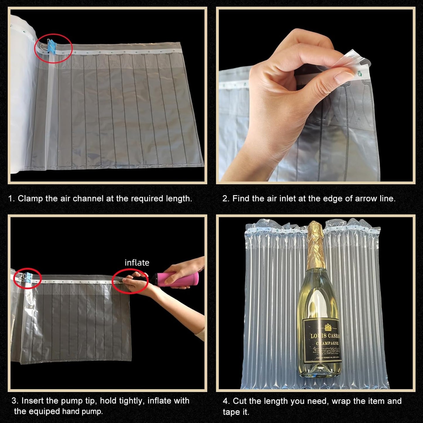 Large Bubble Cushioning Wrap for Packing 13.7inch*100feet, Inflatable Air Pillows for Shipping & Heavy Duty Moving Supplies Reusable Recyclable Packing Material for Fragile Items