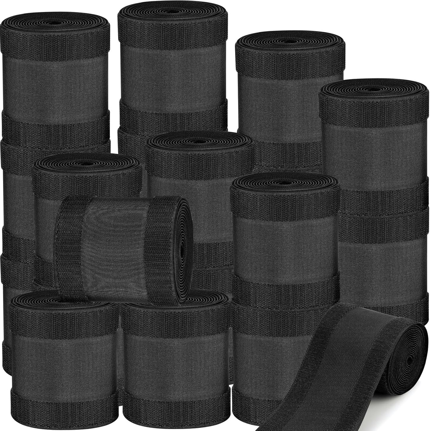 WILLBOND Carpet Cord Cover Cable Grip Floor Cover Cable Protector Management Only for Commercial Office Carpet(Black,196.85 ft)