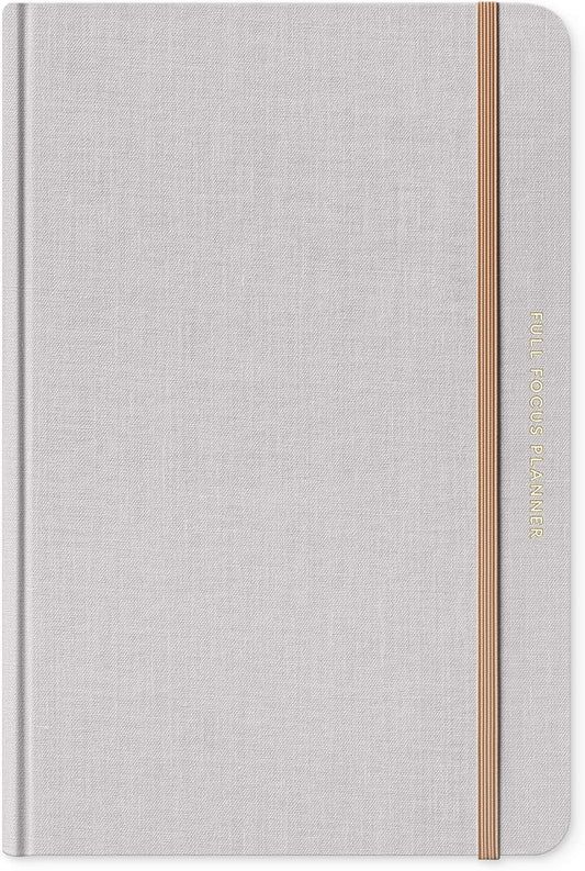 Full Focus Oatmeal Linen Planner by Michael Hyatt - The #1 Daily Planner to Set Annual Goals, Increase Focus, Eliminate Overwhelm, and Achieve Your Biggest Goals - Hardcover